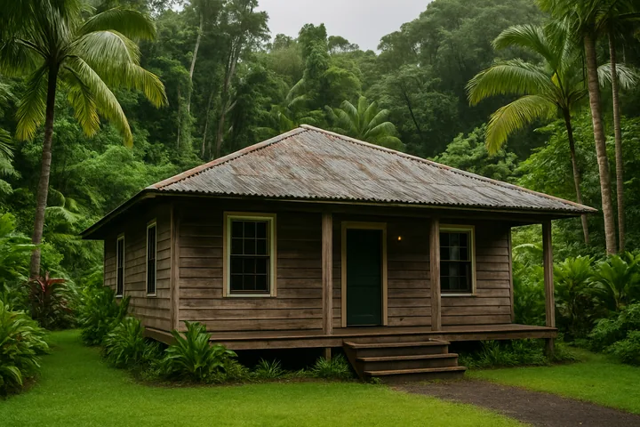 Illustrative Hana East Maui rural vacation rental
